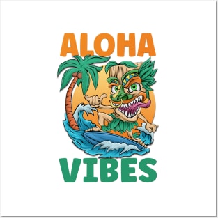 Aloha Vibes Posters and Art